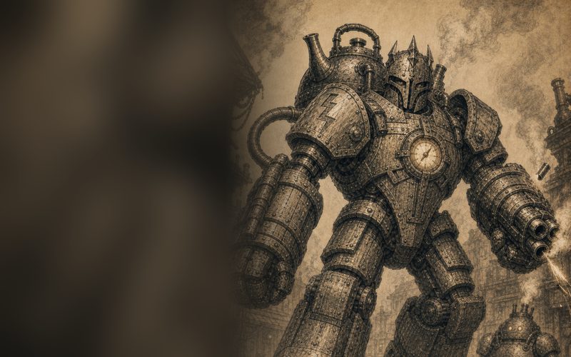 The Thunderplate Sovereign, a crowned golem wreathed in lightning