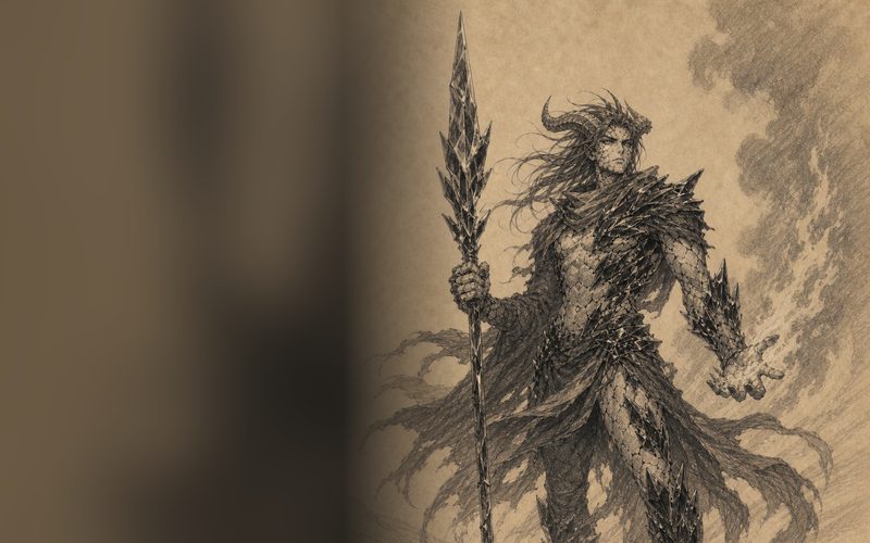 Vulcaran the Ashborn rising from cinders