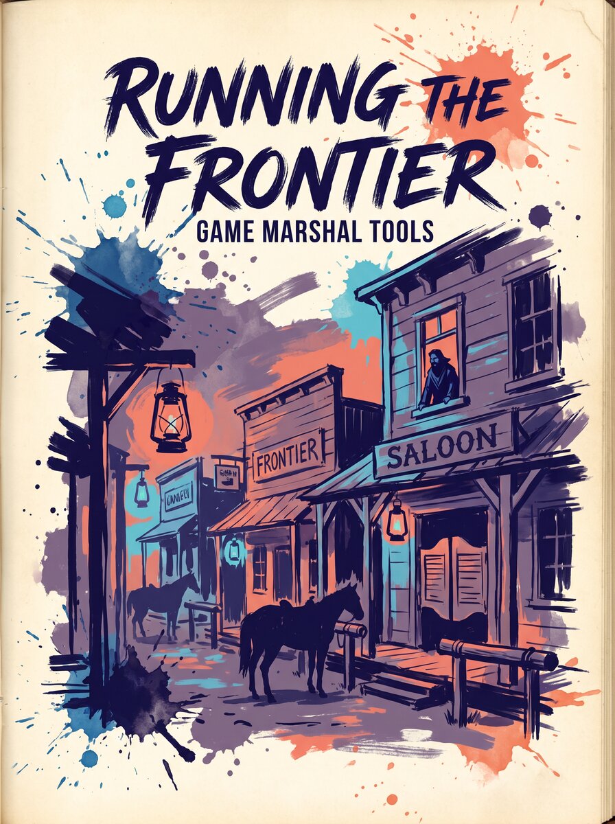 A frontier town on the Goblins and Gunslingers Hytale server